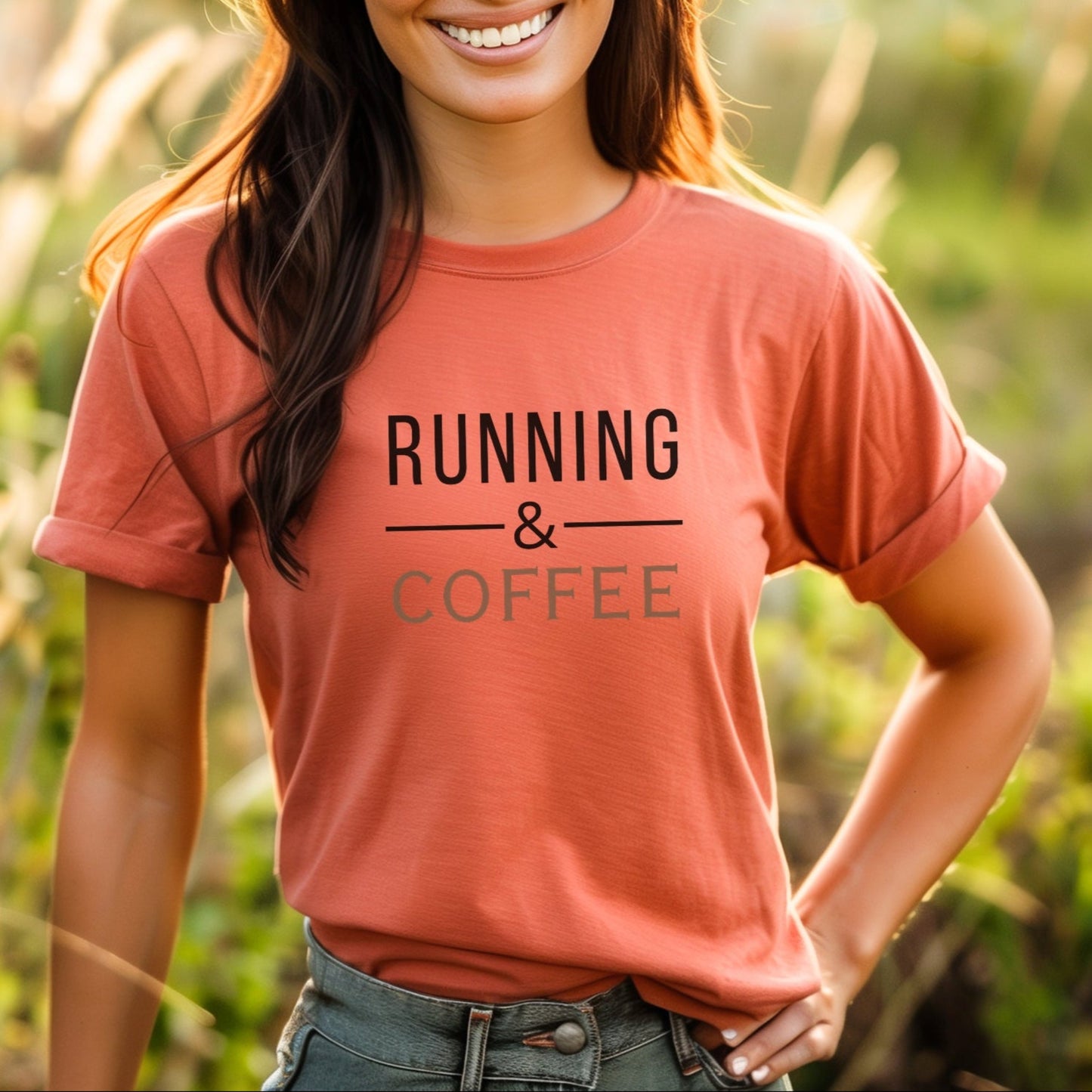 Running & Coffee Tee