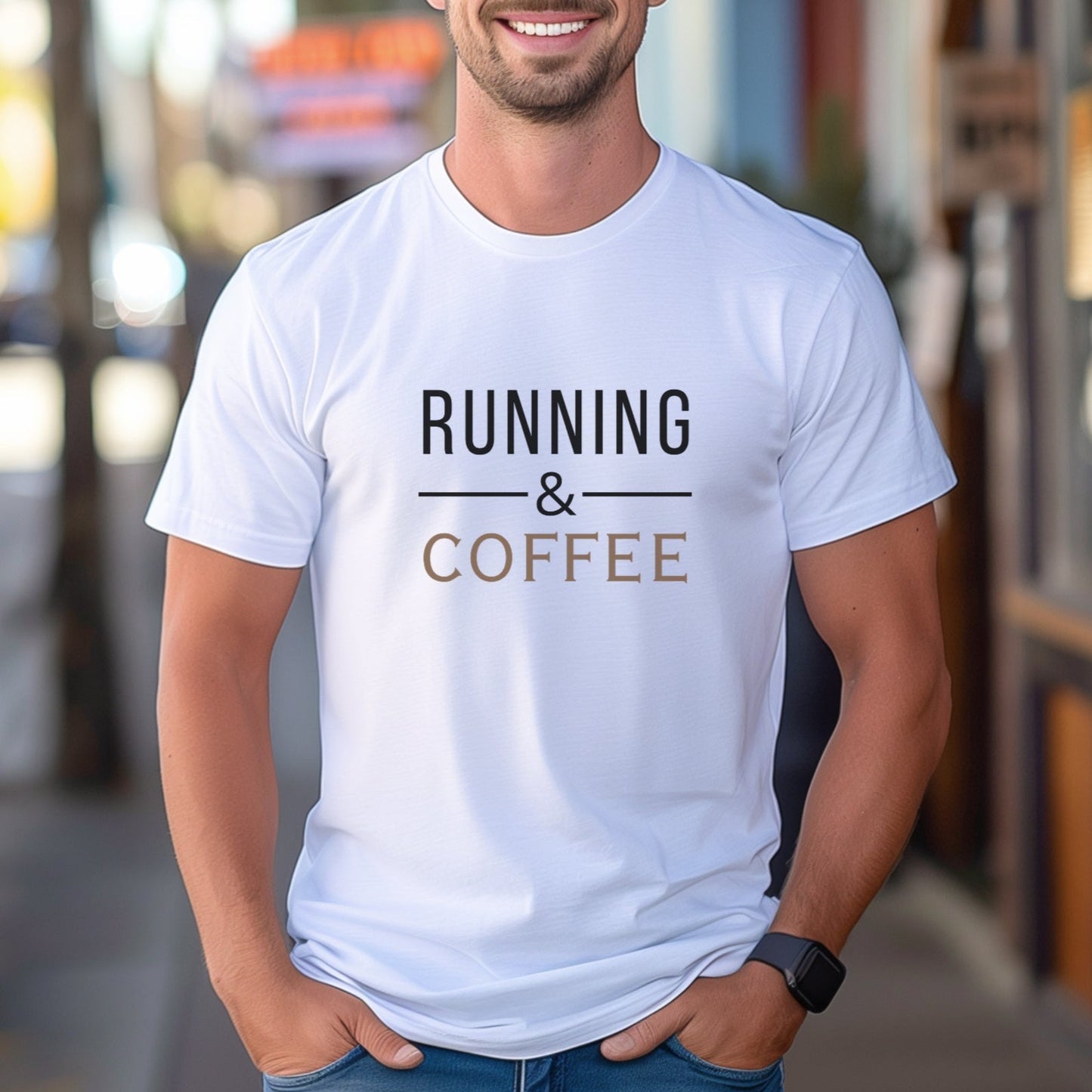 Running & Coffee Tee