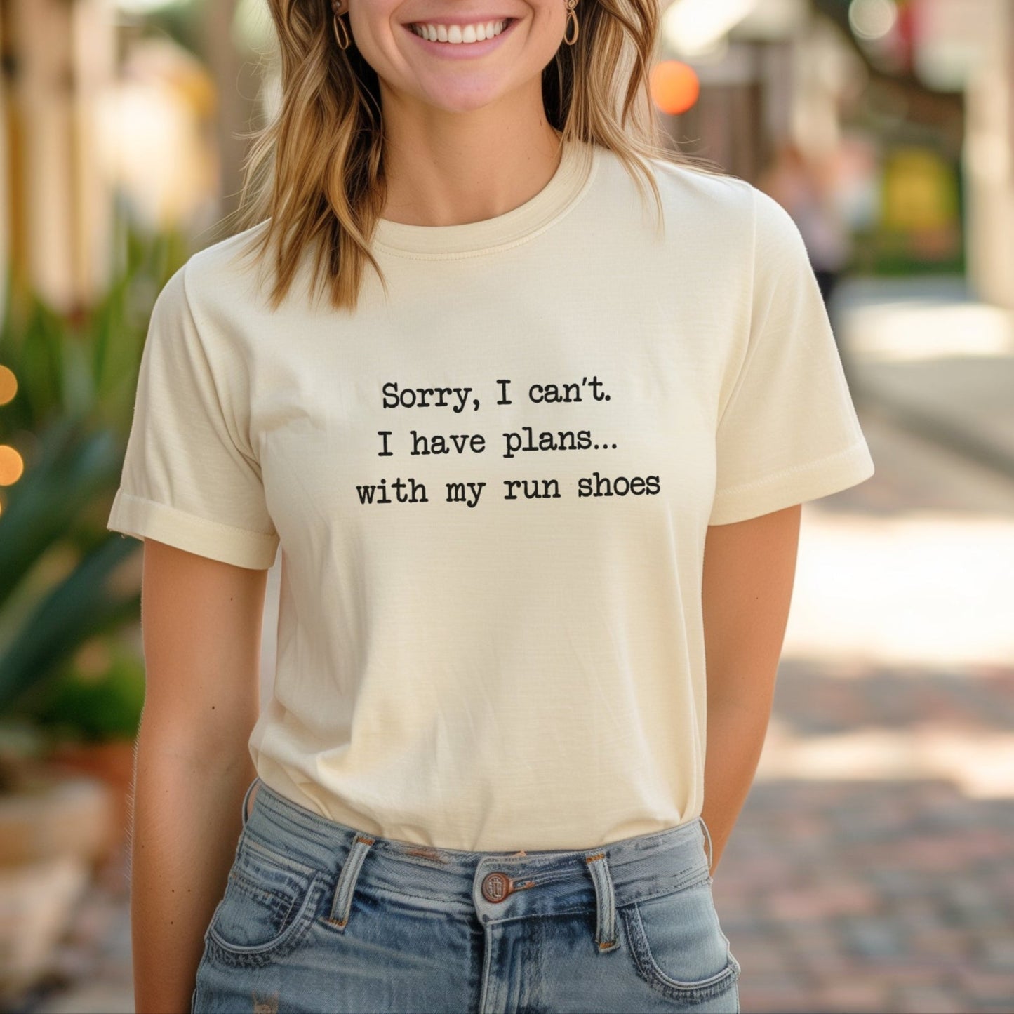 Plans W/Shoes Tee