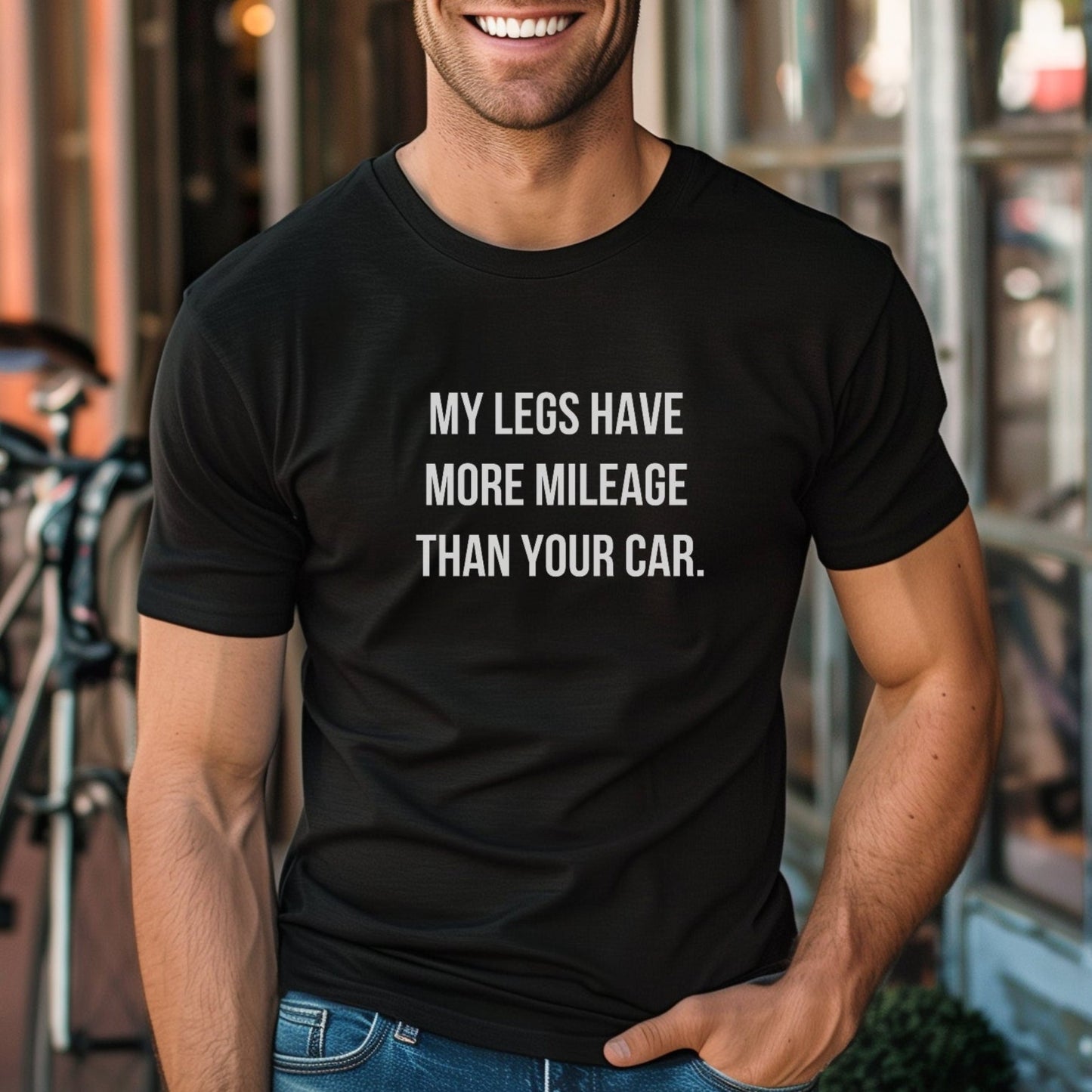 Legs Mileage Tee