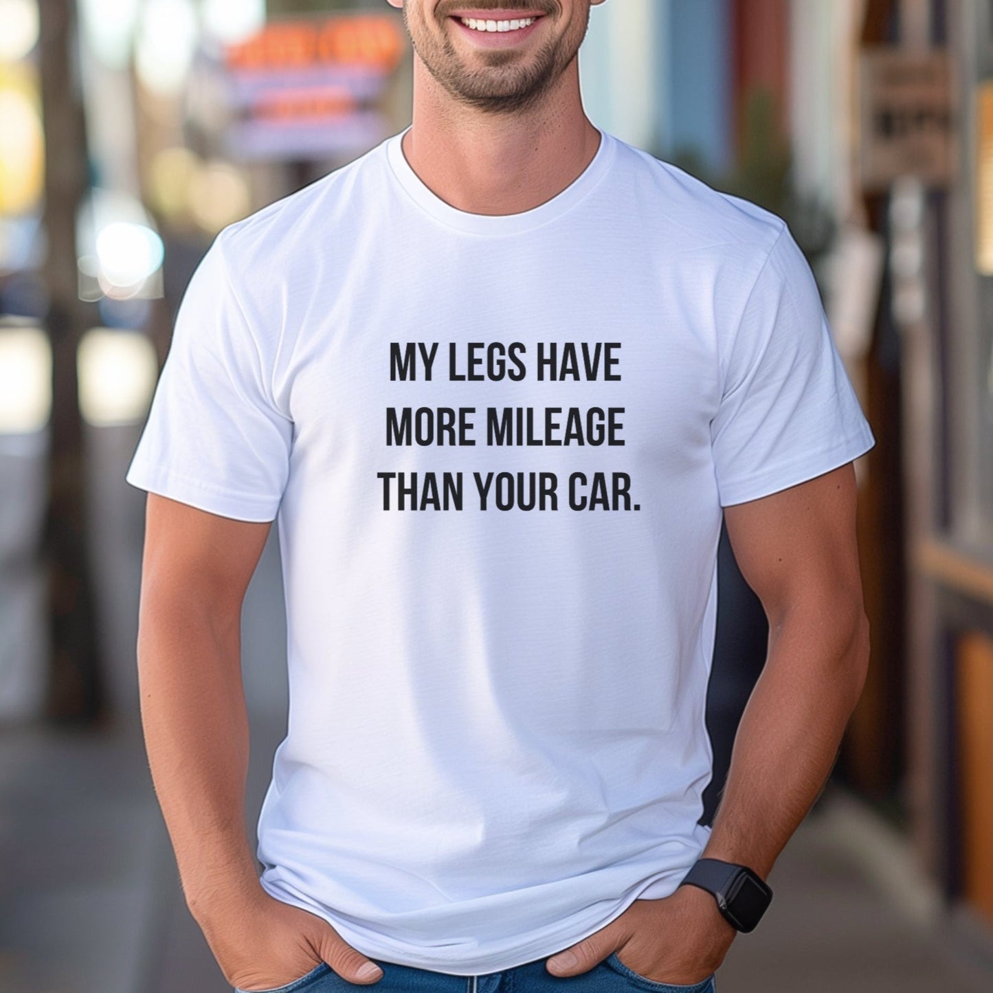 Legs Mileage Tee