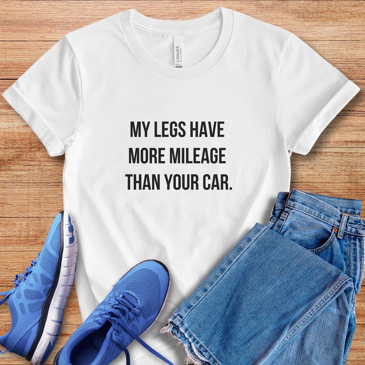 Legs Mileage Tee