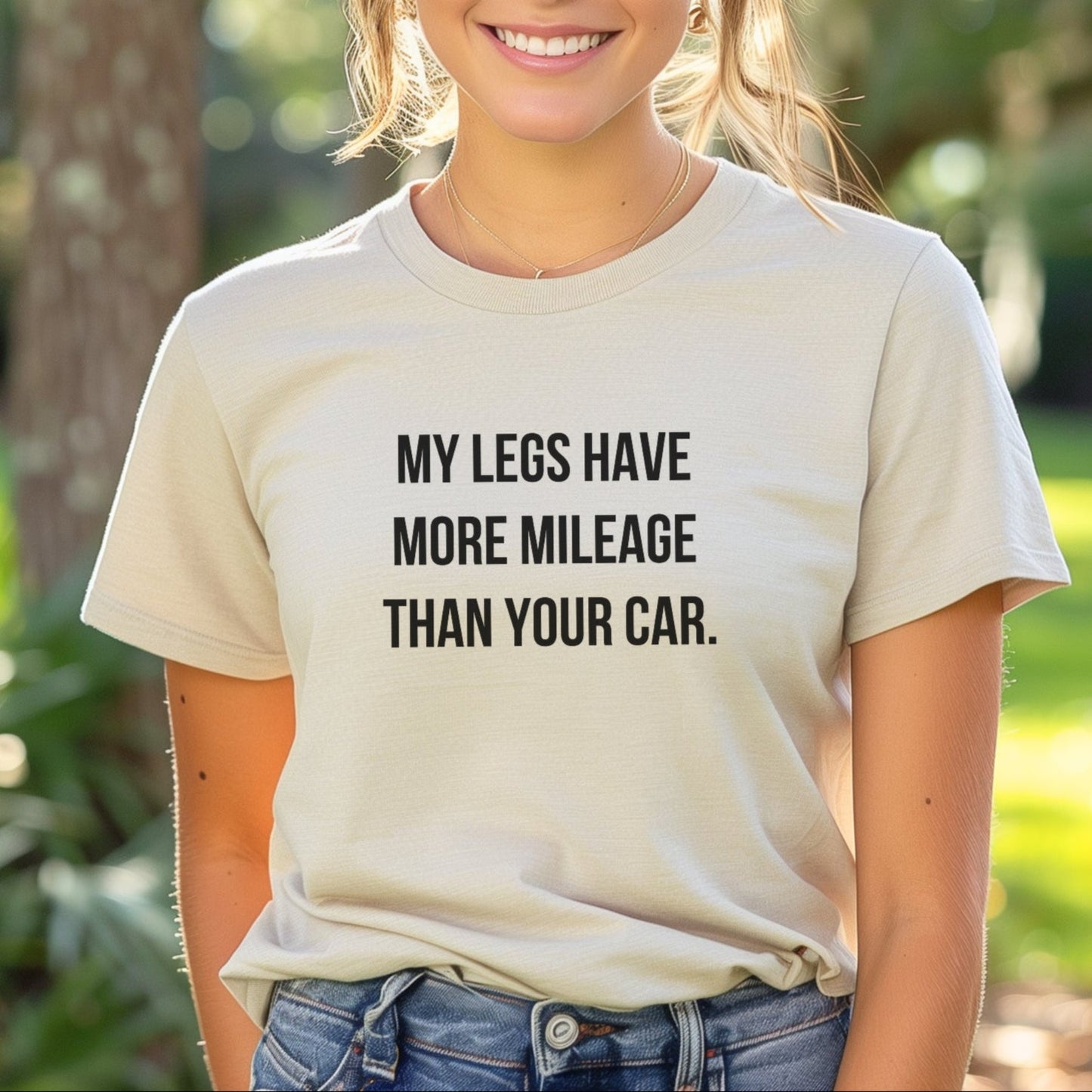 Legs Mileage Tee