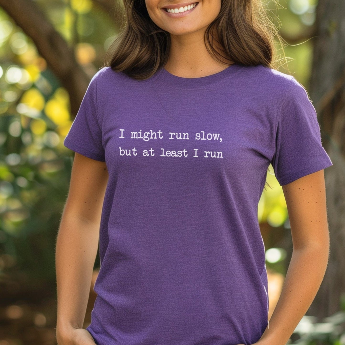 At Least I Run Tee