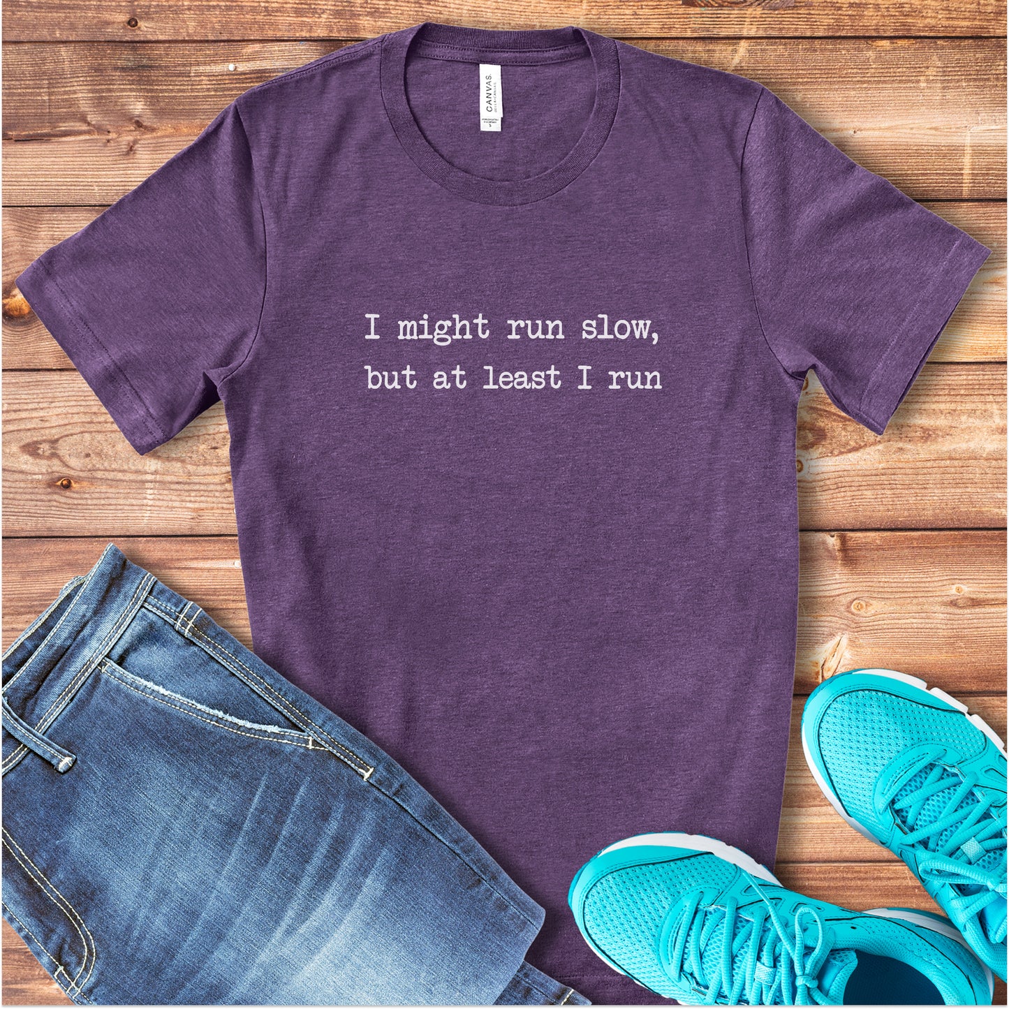 At Least I Run Tee