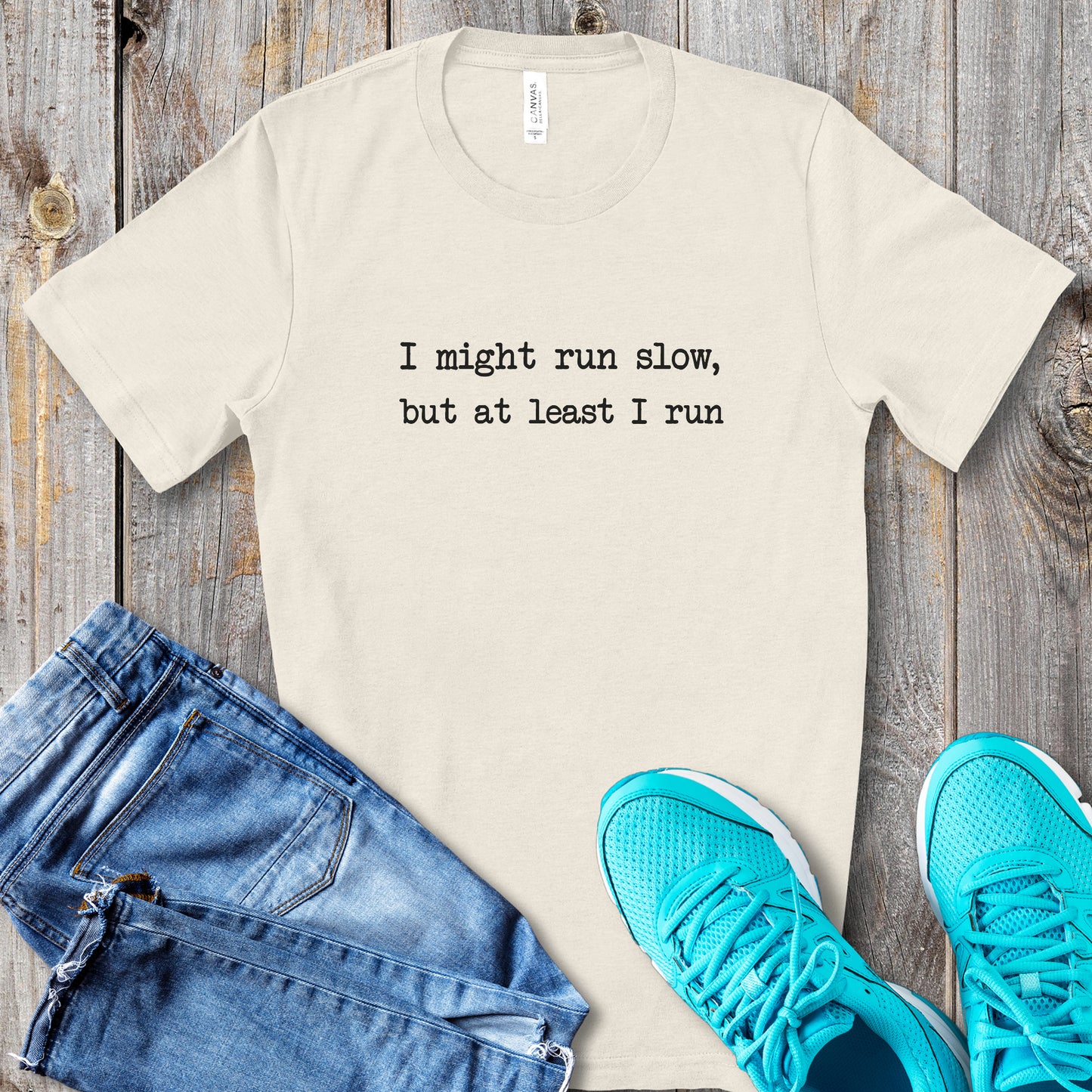 At Least I Run Tee
