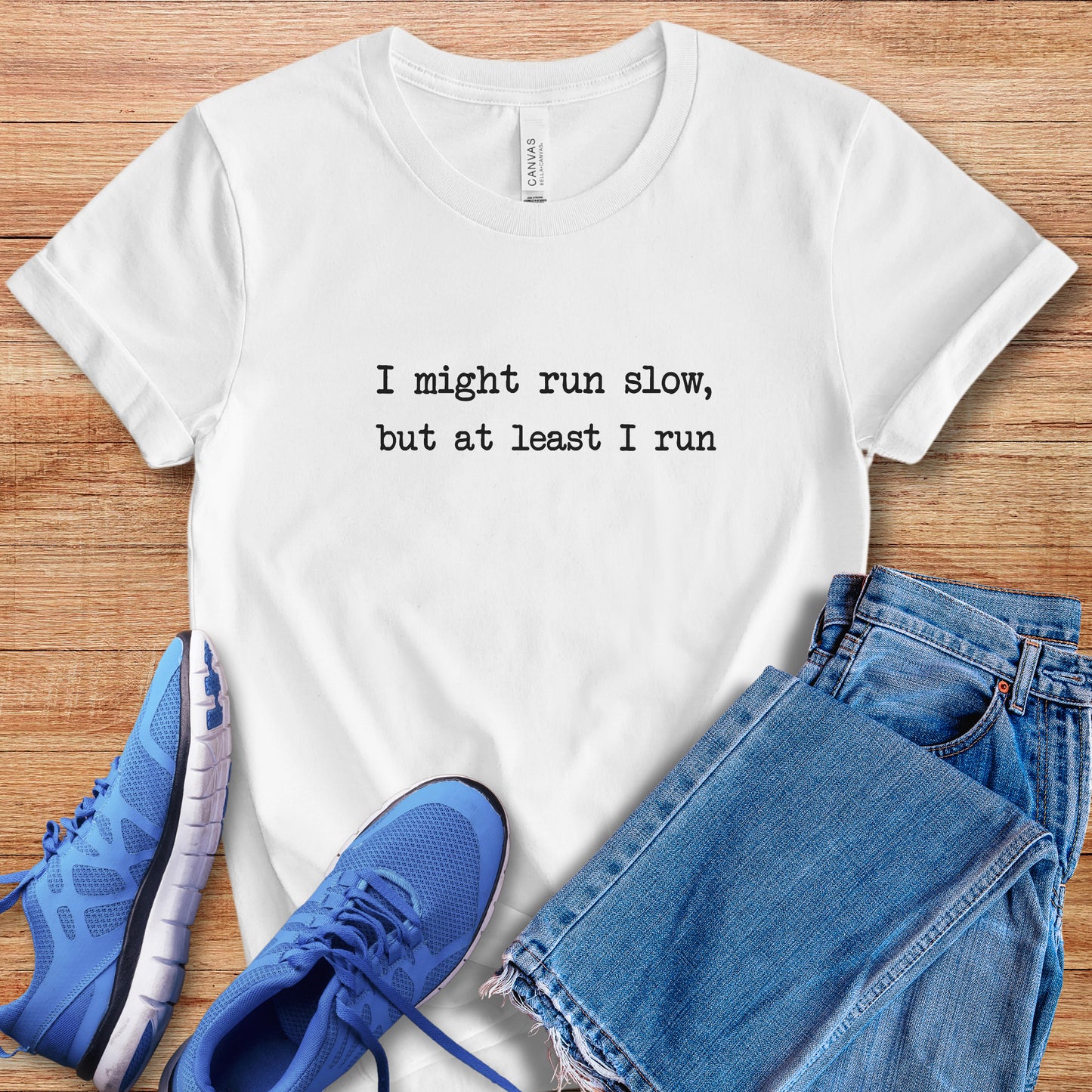At Least I Run Tee