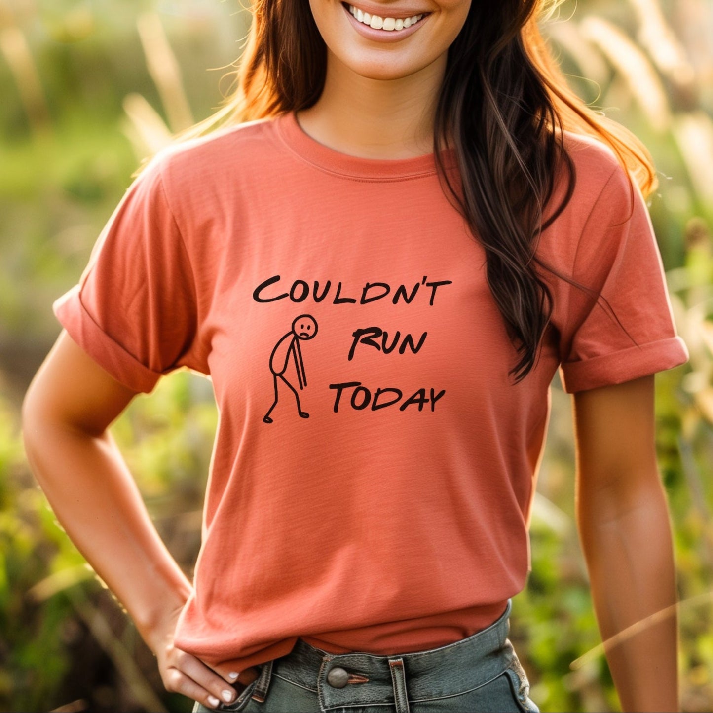 Couldn't Run Today Tee