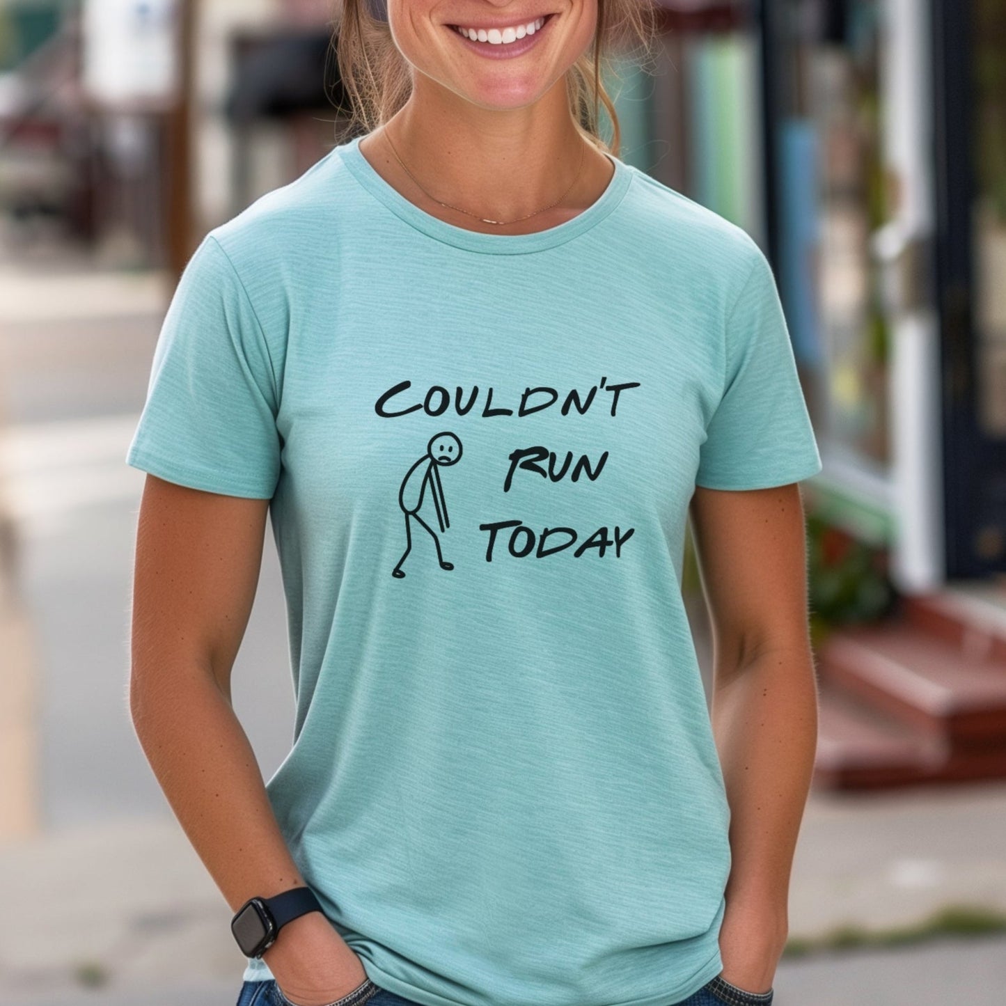 Couldn't Run Today Tee