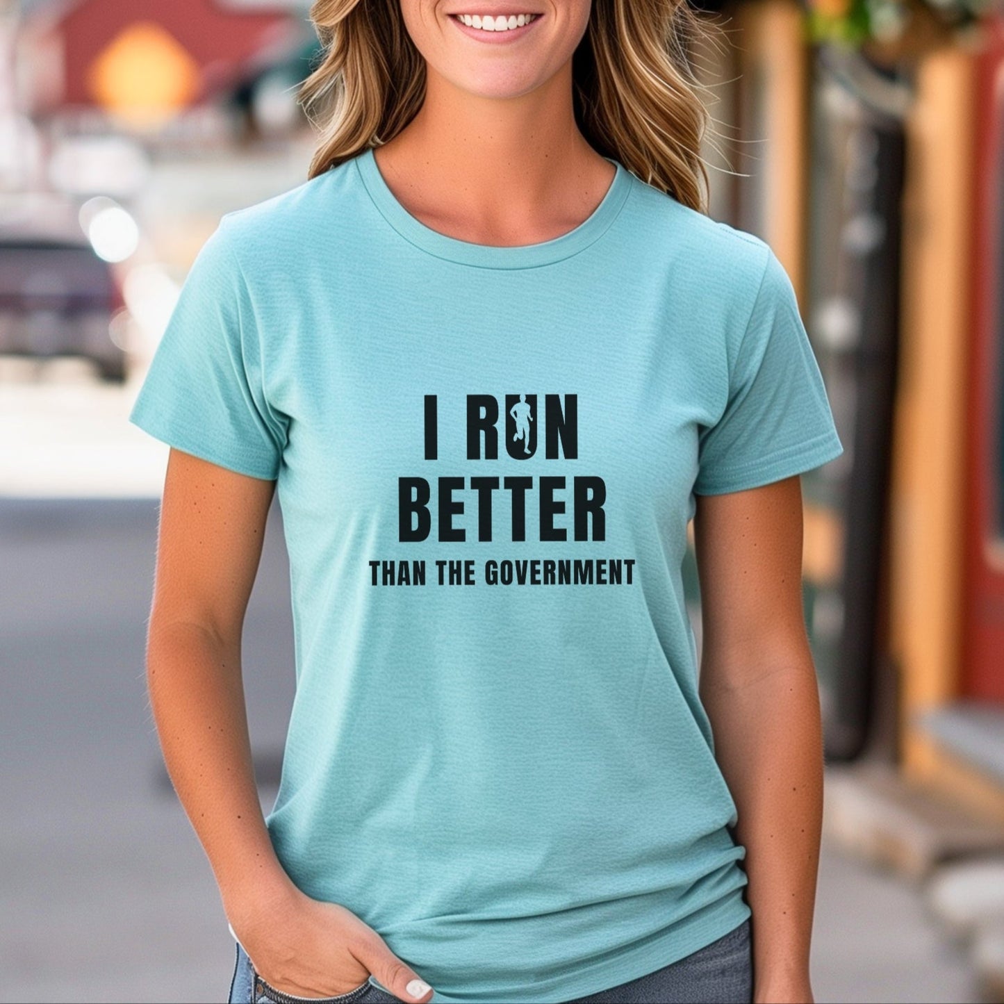 I Run Better Tee