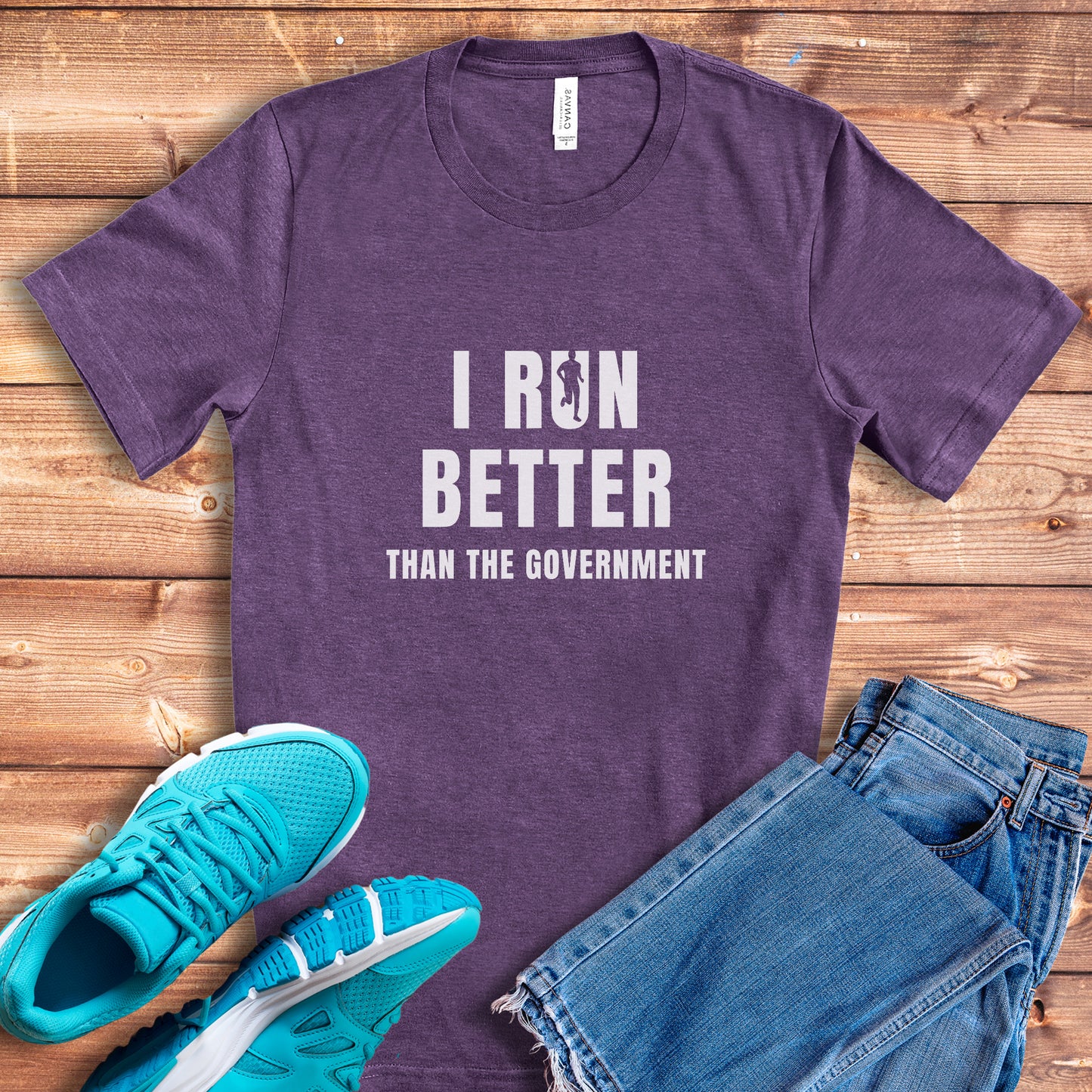 I Run Better Tee
