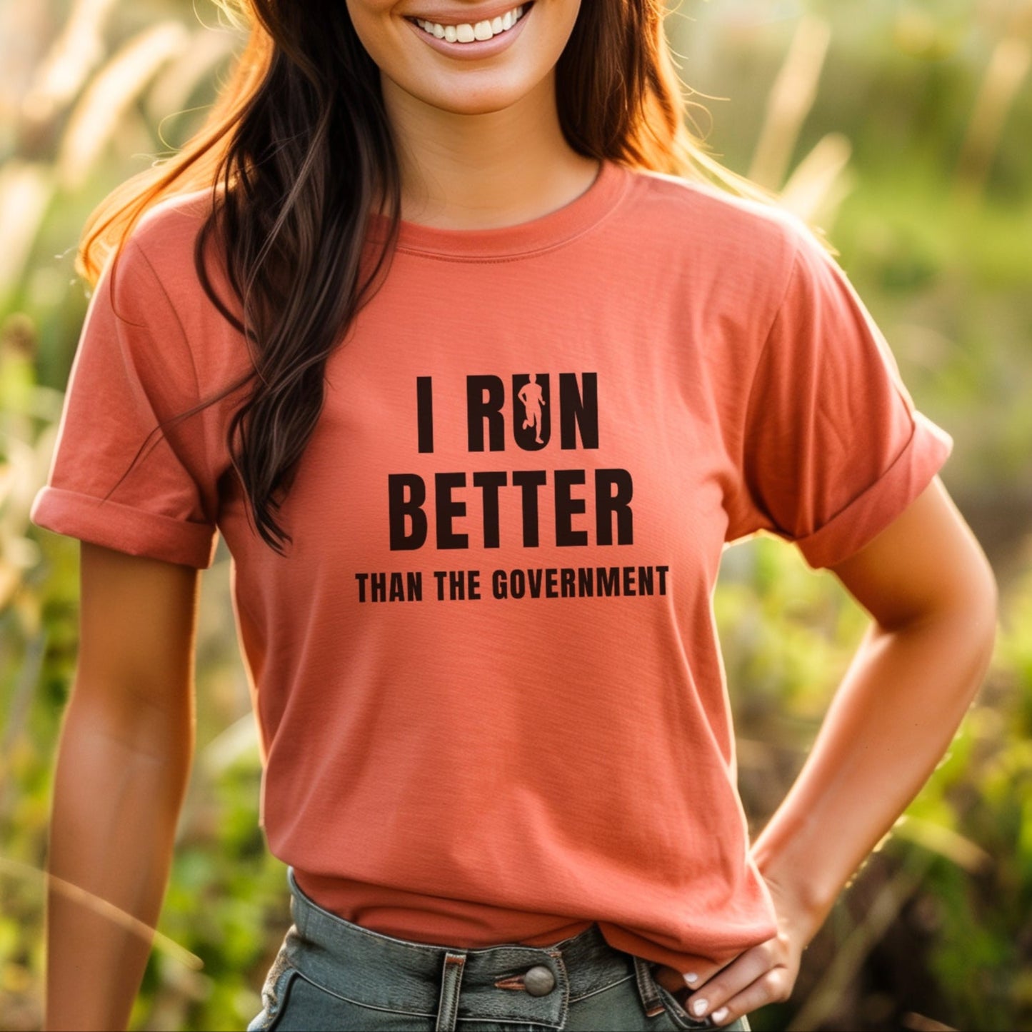 I Run Better Tee