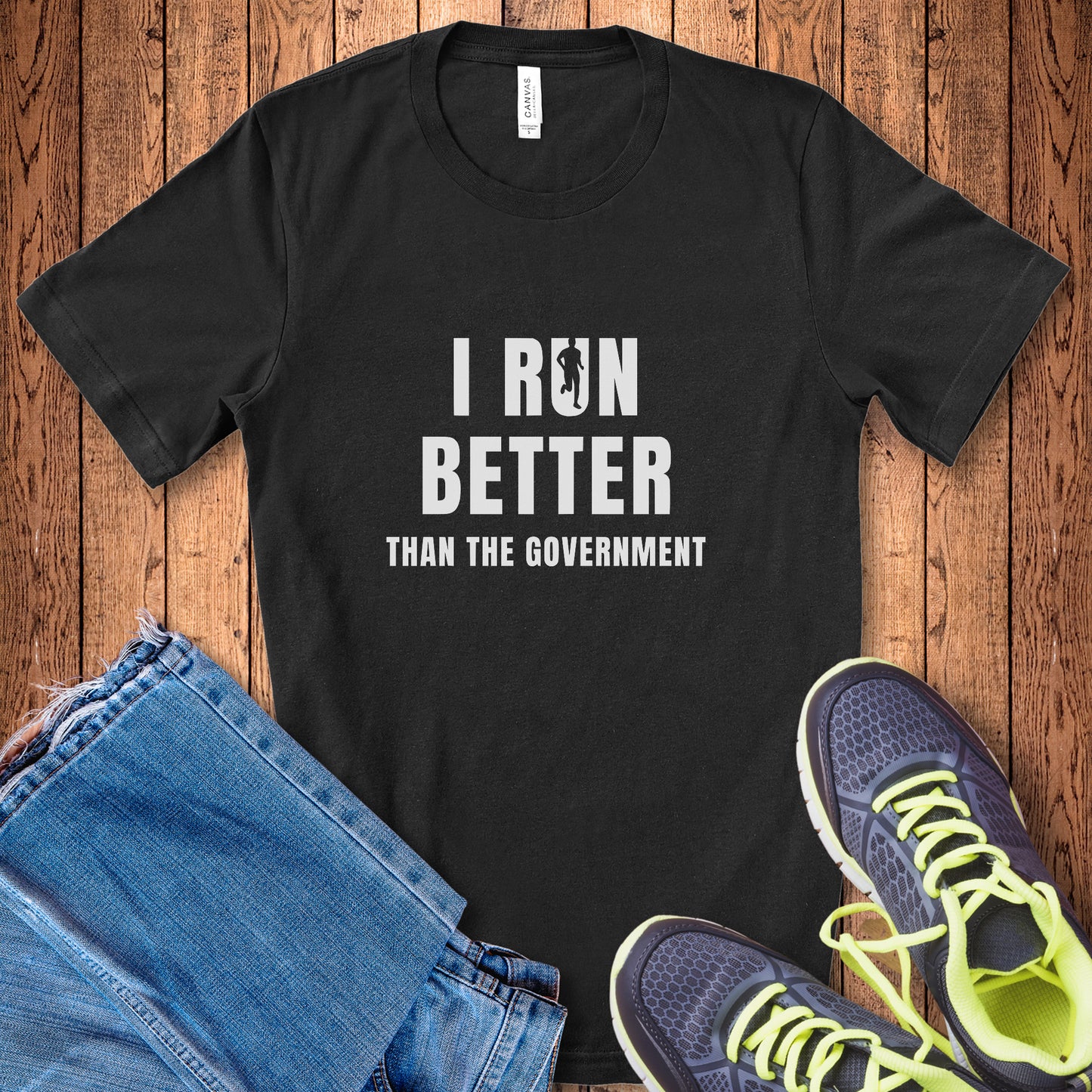 I Run Better Tee