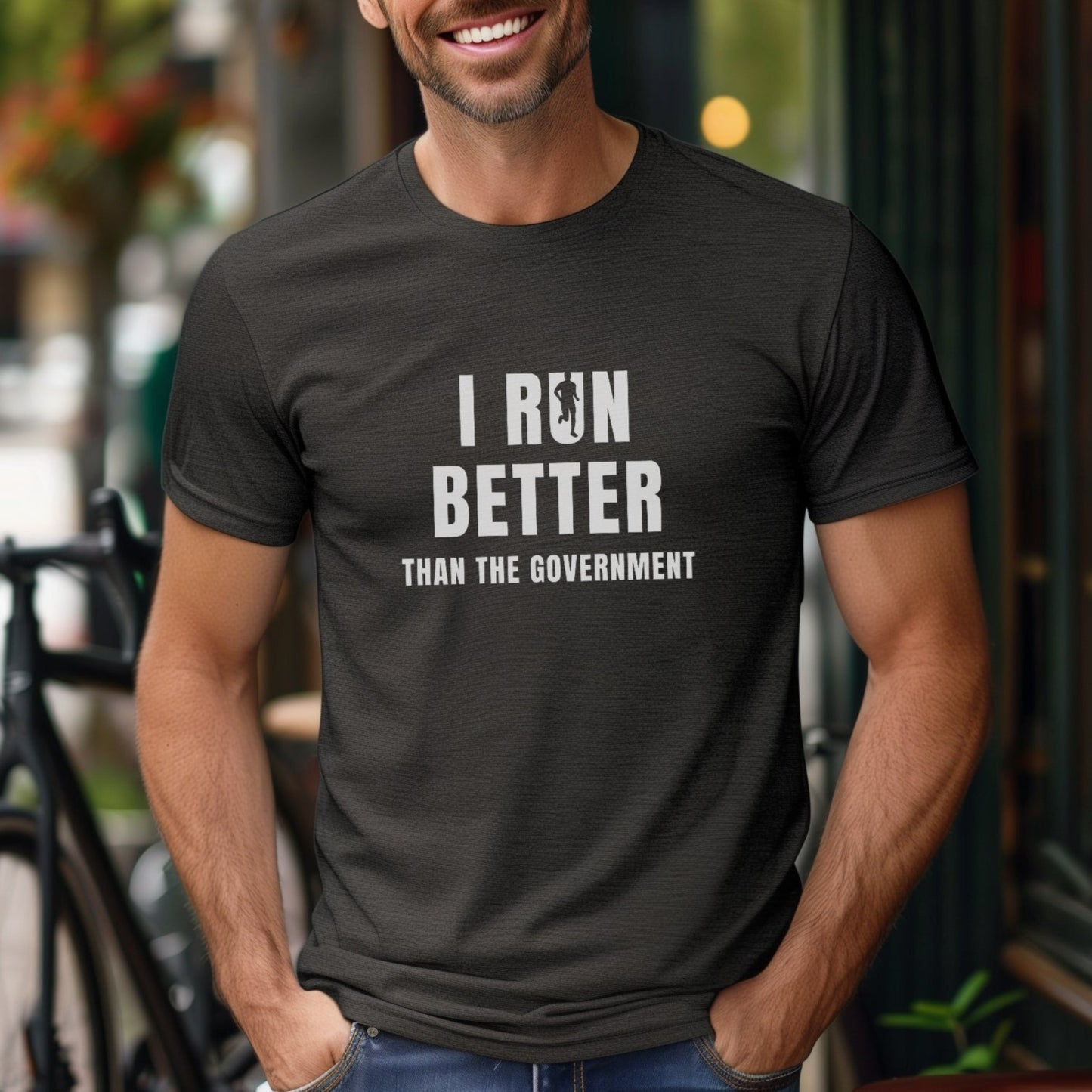 I Run Better Tee