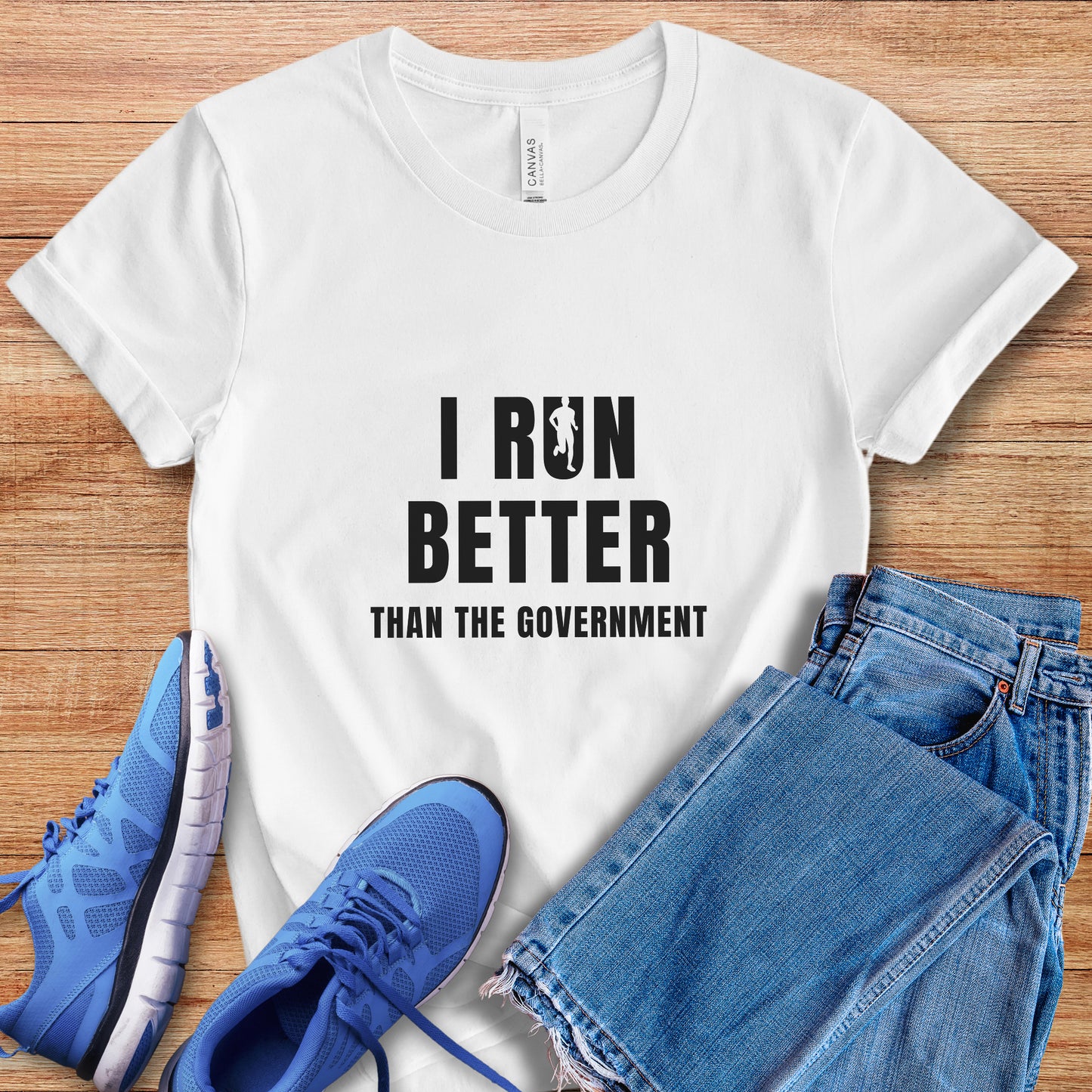I Run Better Tee