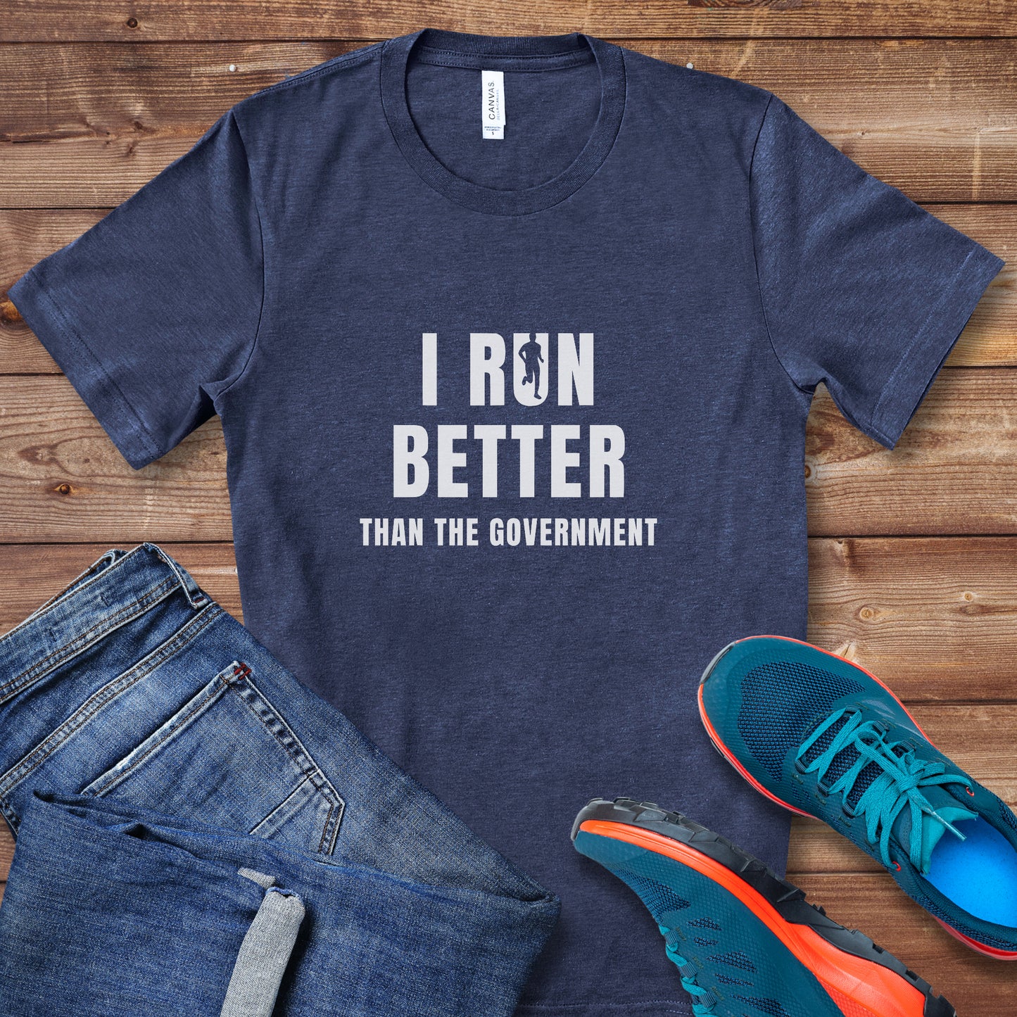 I Run Better Tee