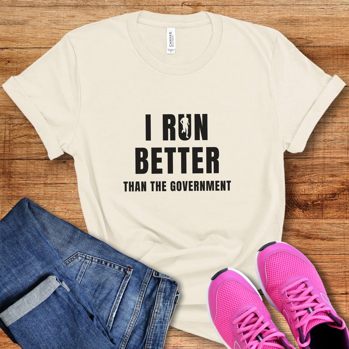 I Run Better Tee
