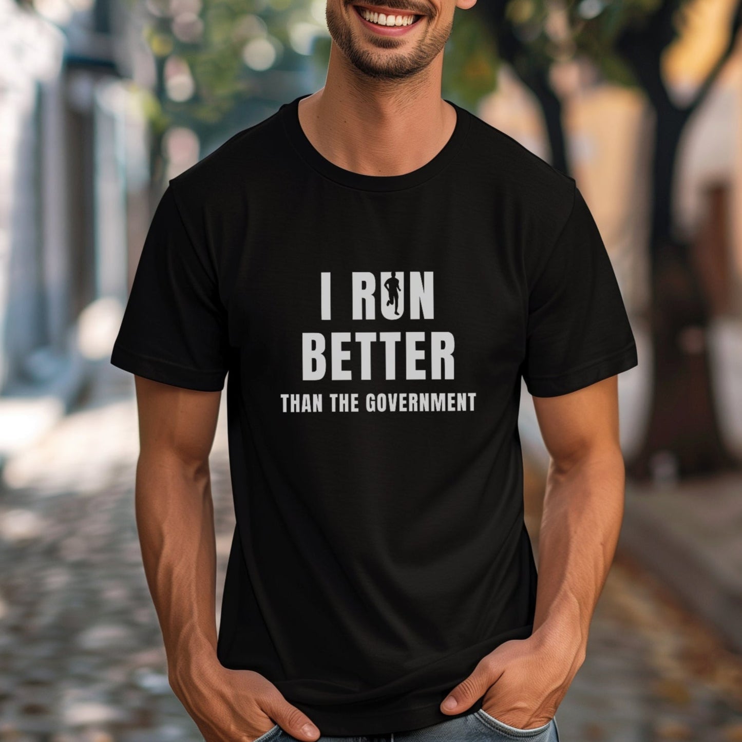 I Run Better Tee