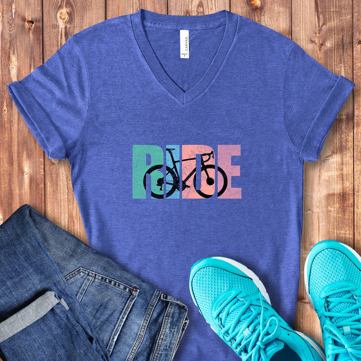 RIDE Pastels V-Neck