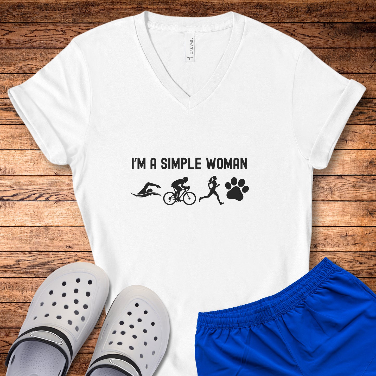 Simple Woman V-Neck