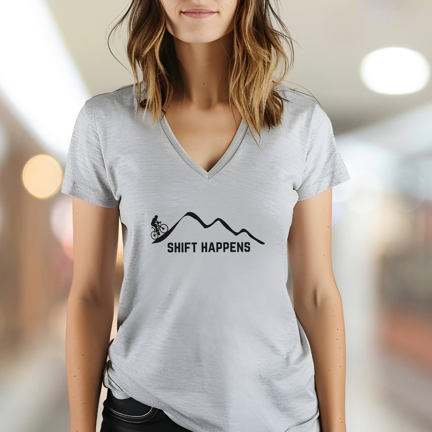 Shift Happens V-Neck