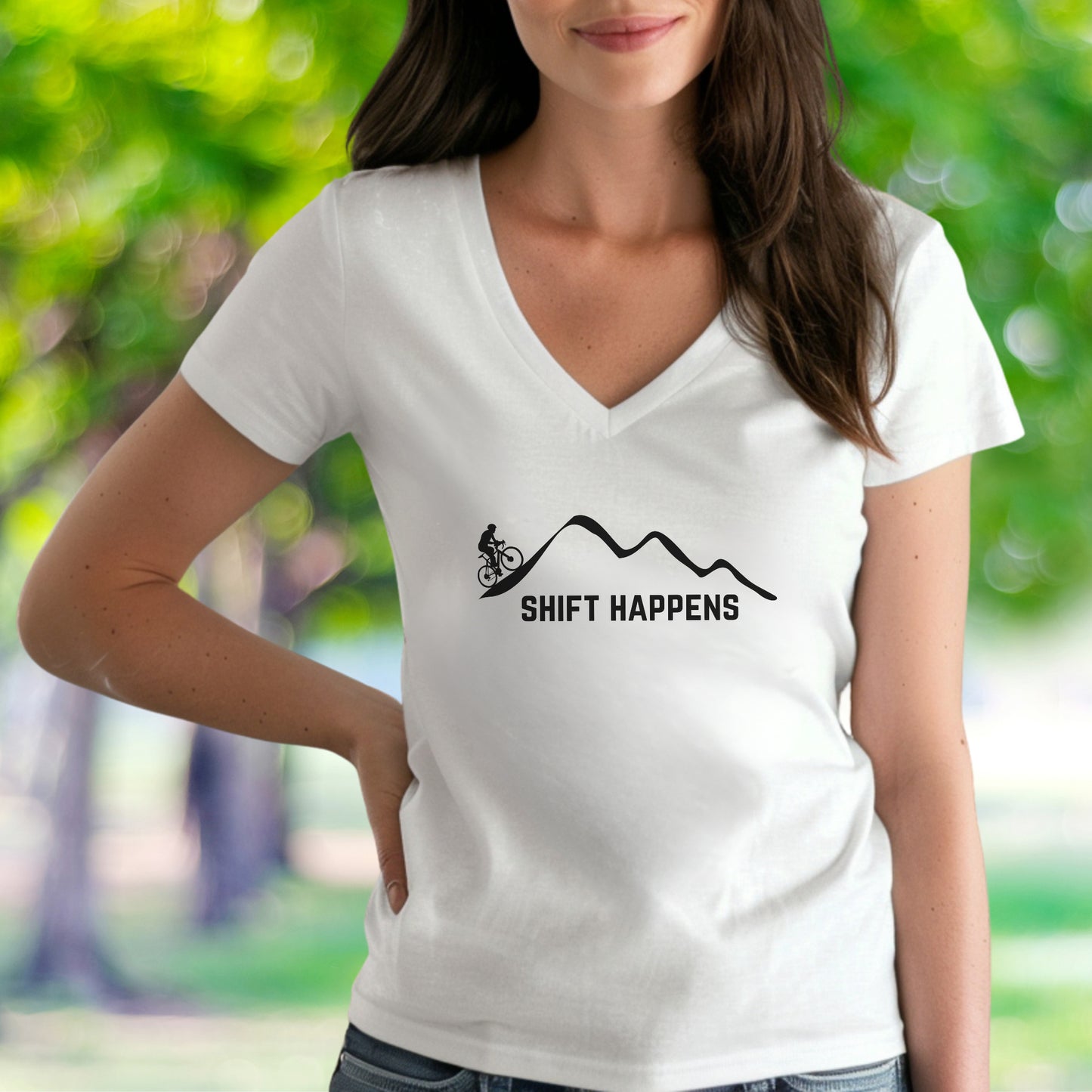 Shift Happens V-Neck