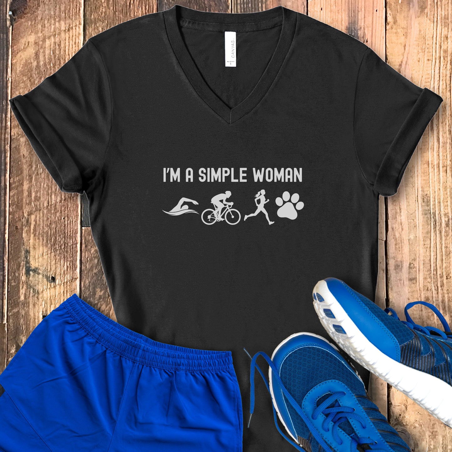Simple Woman V-Neck