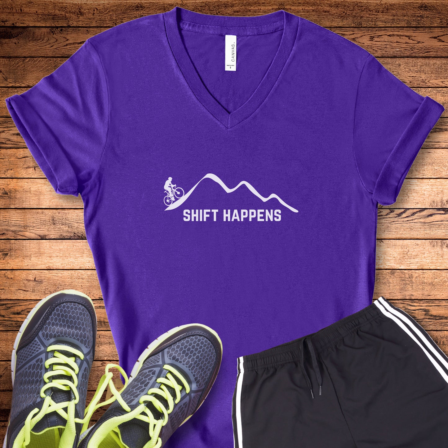 Shift Happens V-Neck