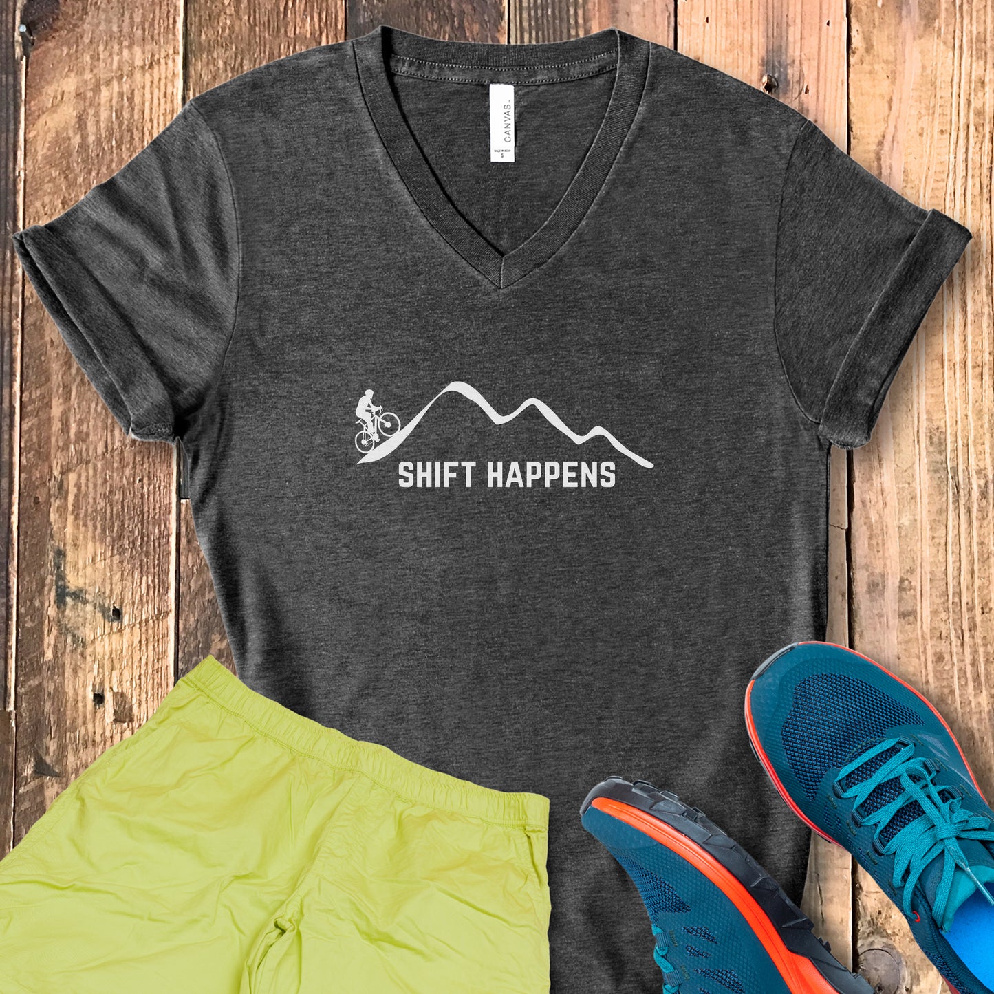 Shift Happens V-Neck
