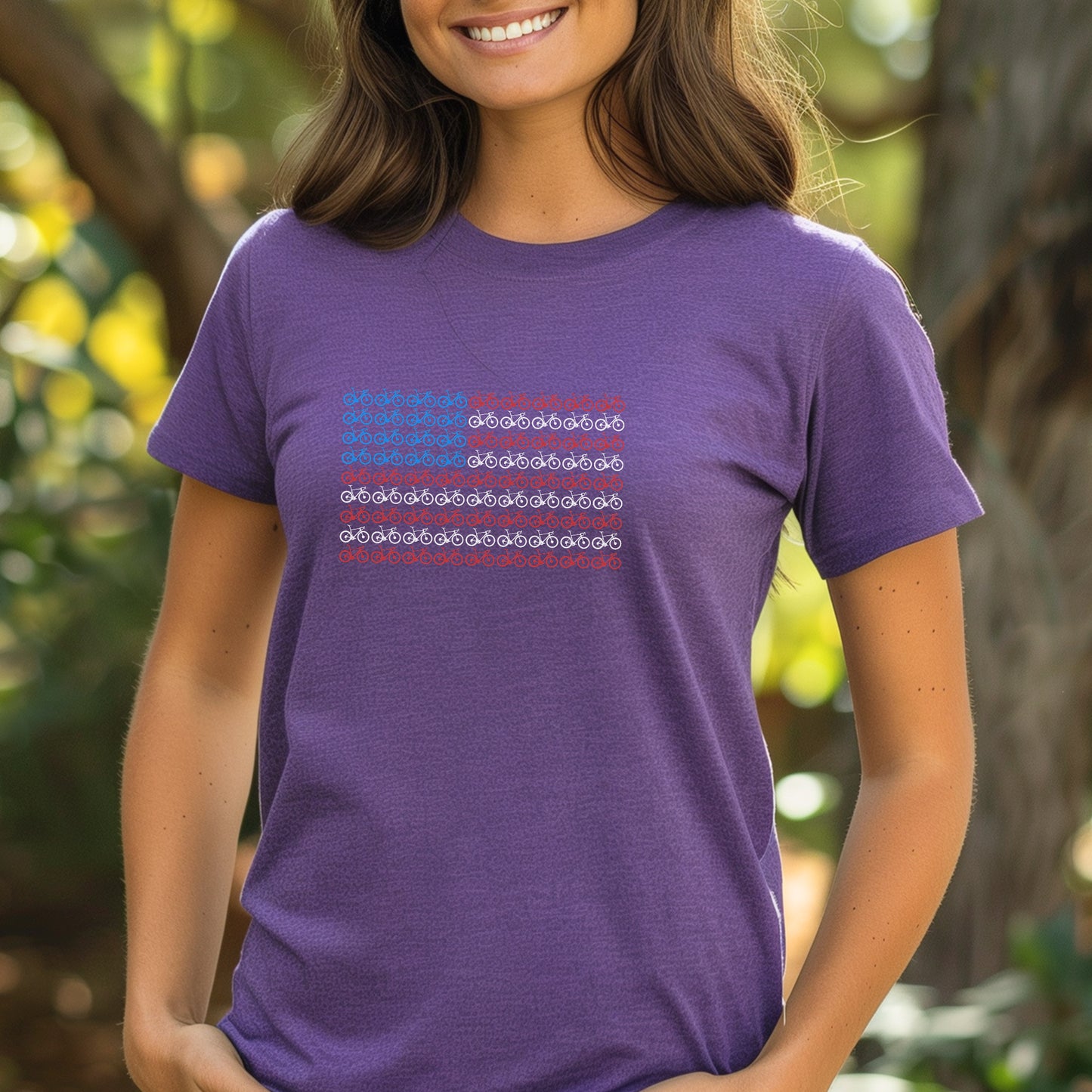 Bikes Flag Tee