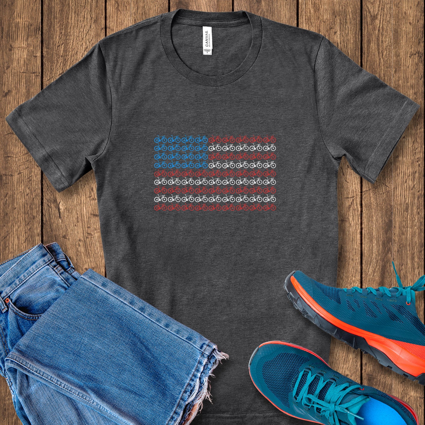 Bikes Flag Tee