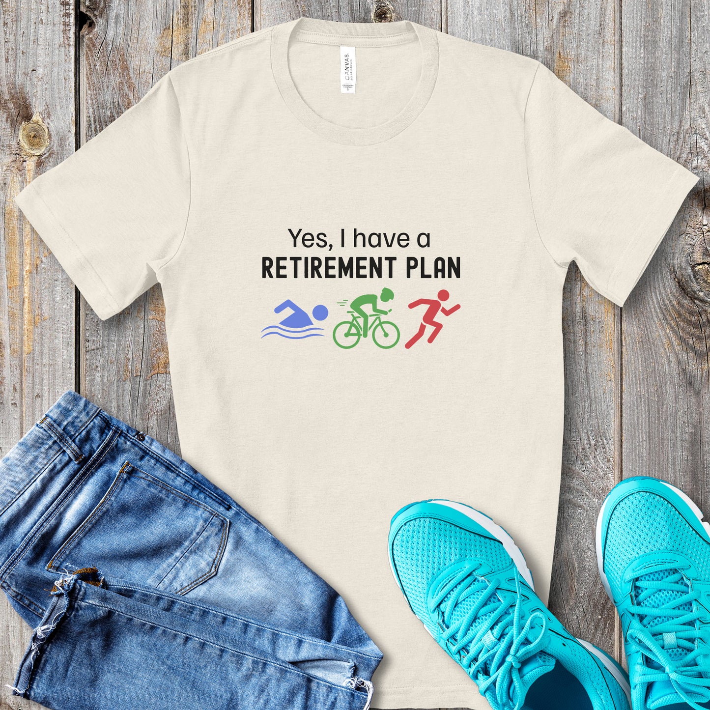 Tri Retirement Color Tee