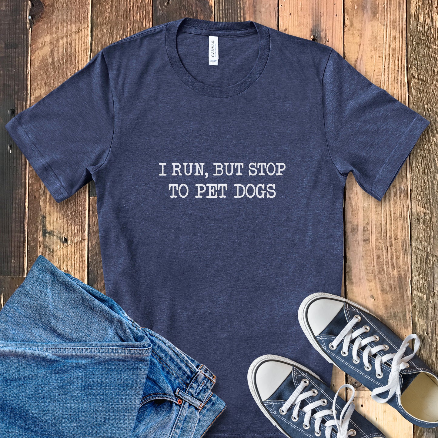 Run & Pet Dogs Tee