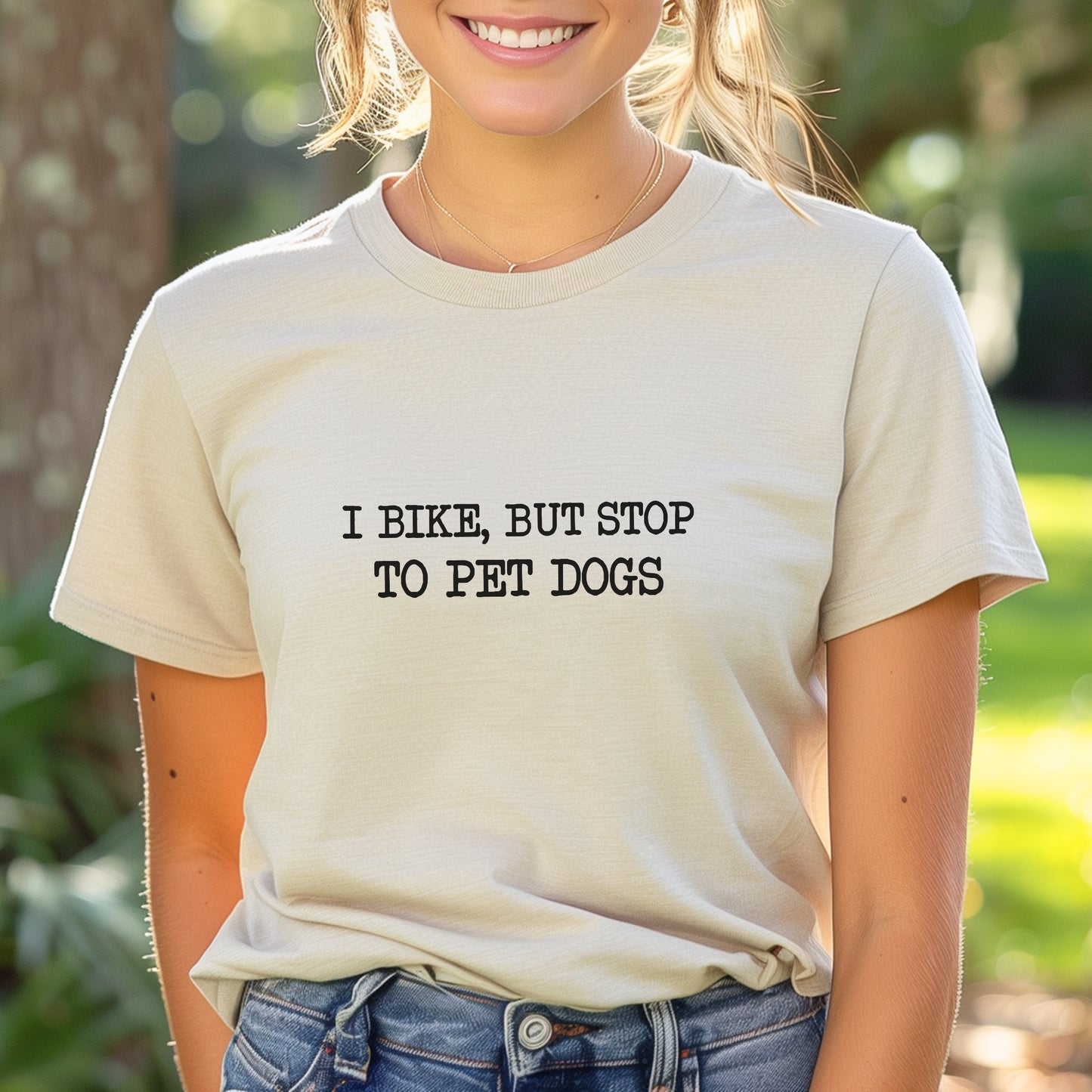 Bike & Pet Dogs Tee