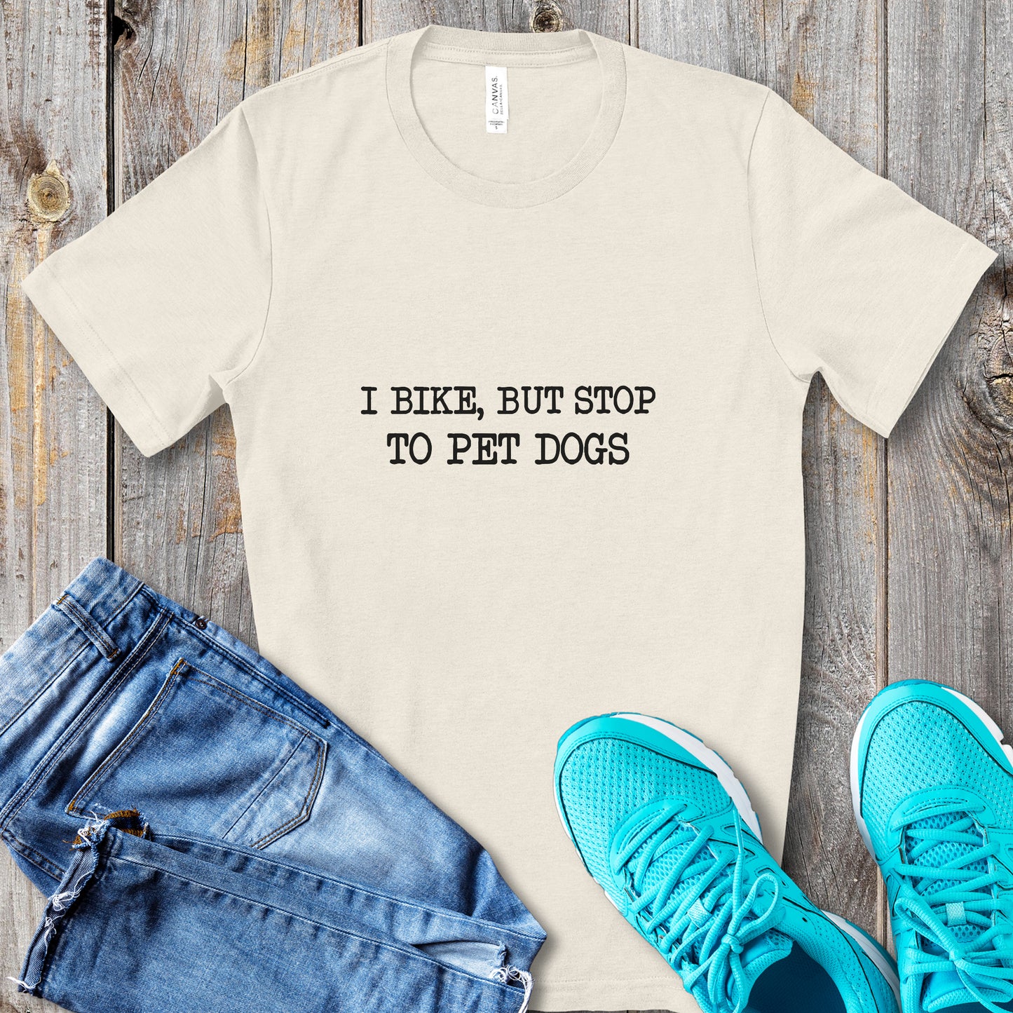Bike & Pet Dogs Tee