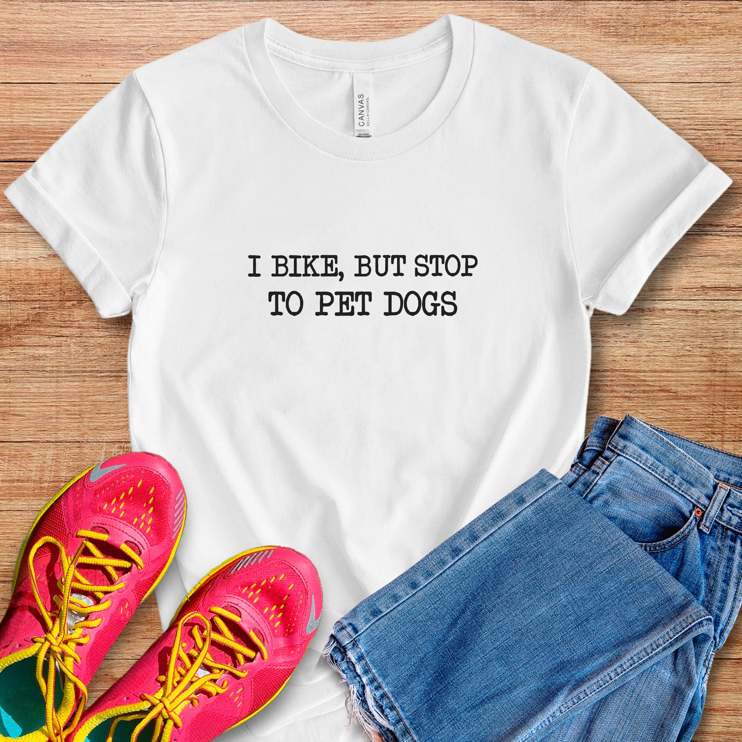 Bike & Pet Dogs Tee