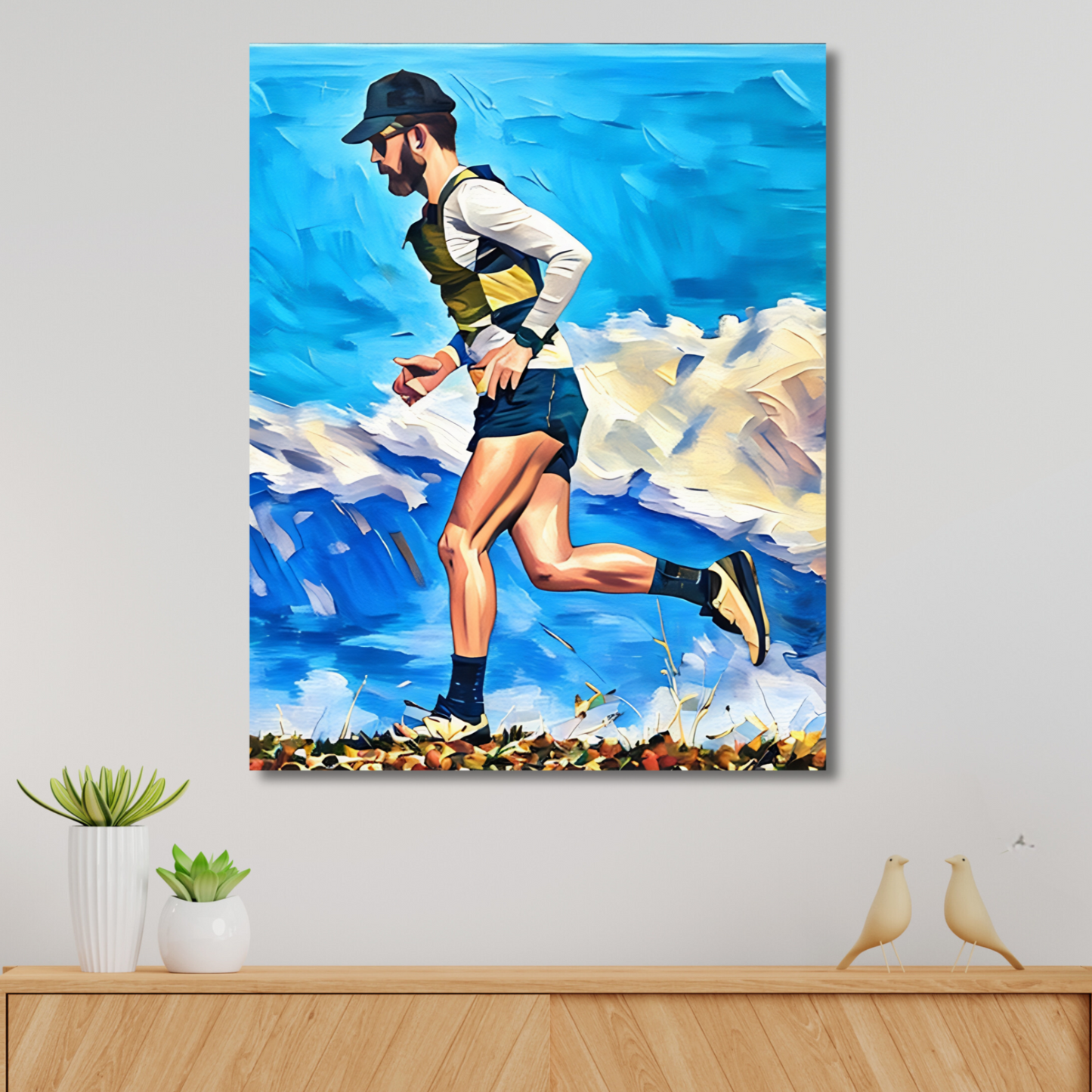Athlete Canvas - Vertical
