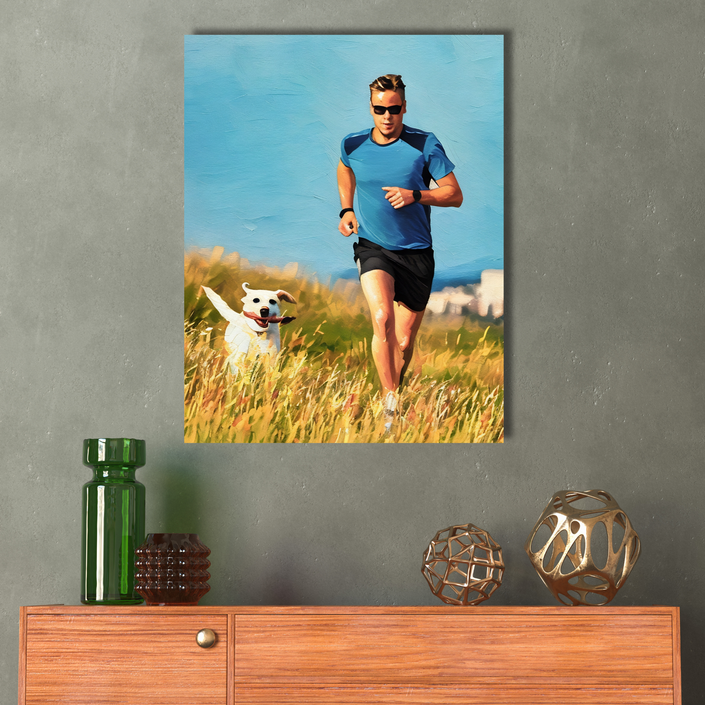 Athlete Canvas - Vertical