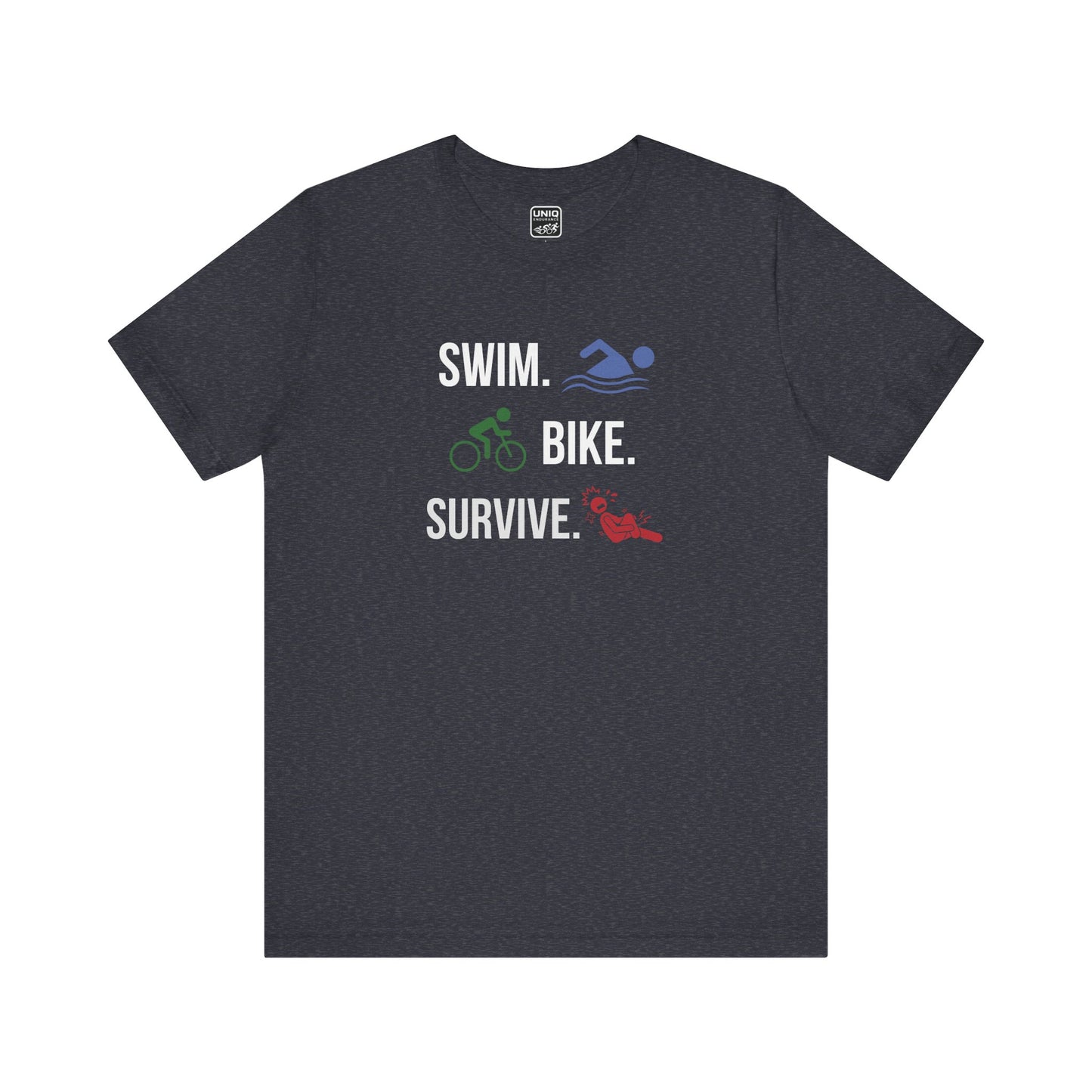 Swim Bike Survive WTF Tee