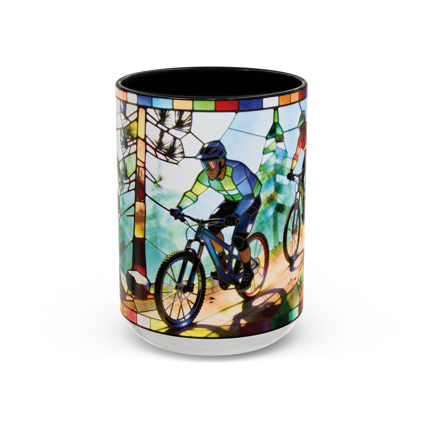 Stained Glass MTB Mug (11, 15oz)