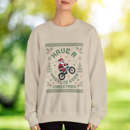 Wheelie Good Christmas Sweatshirt