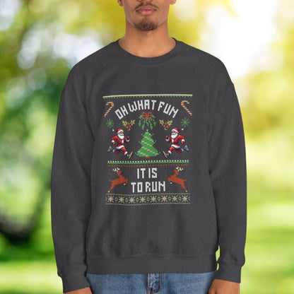 Fun To Run Christmas Sweatshirt