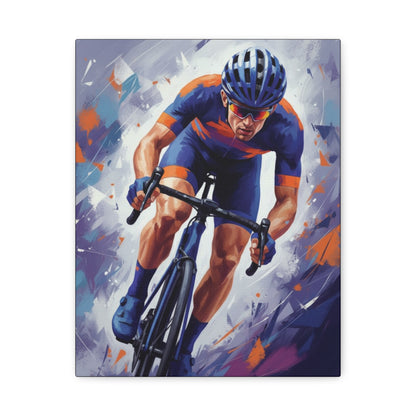 Color Splash Cyclist - Male