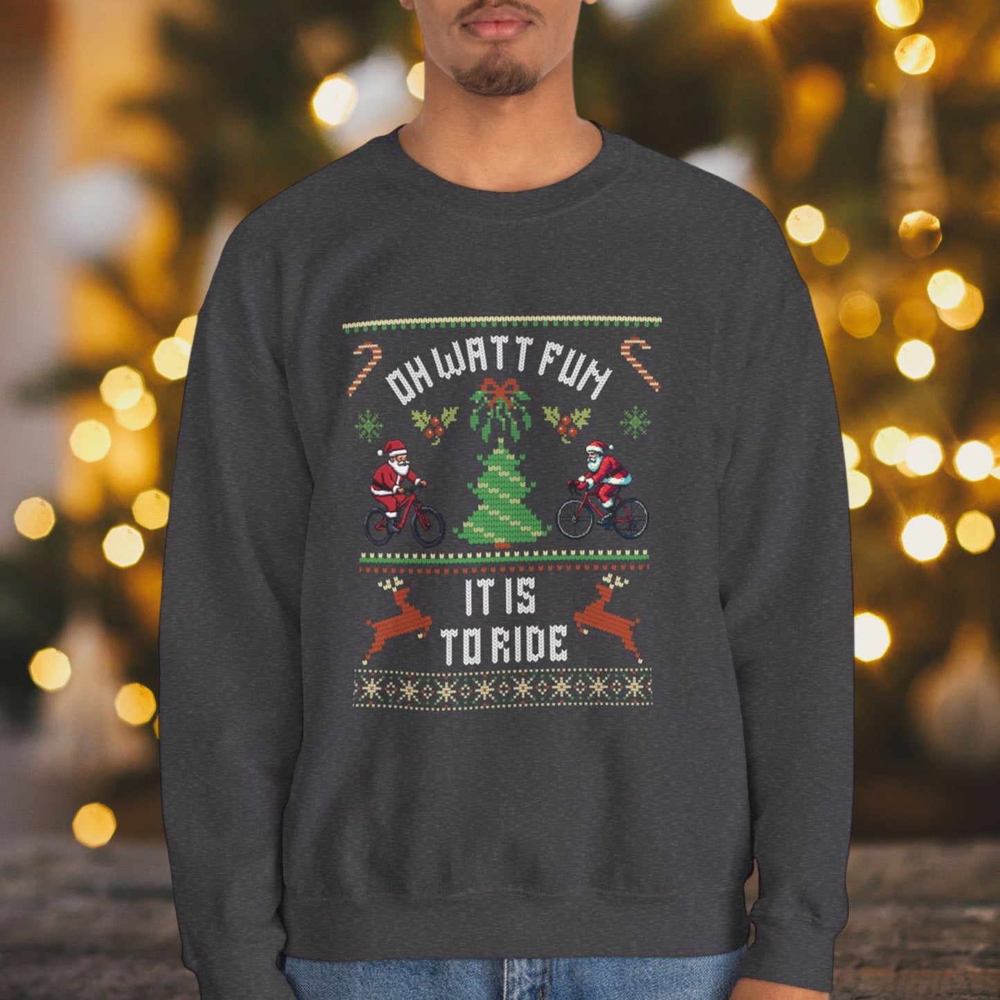 Oh Watt Fun Christmas Sweatshirt