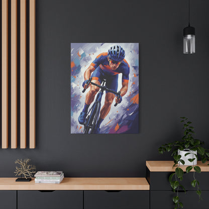 Color Splash Cyclist - Male