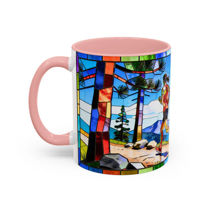 Stained Glass Trail Runners Mug