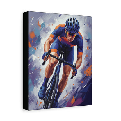 Color Splash Cyclist - Male