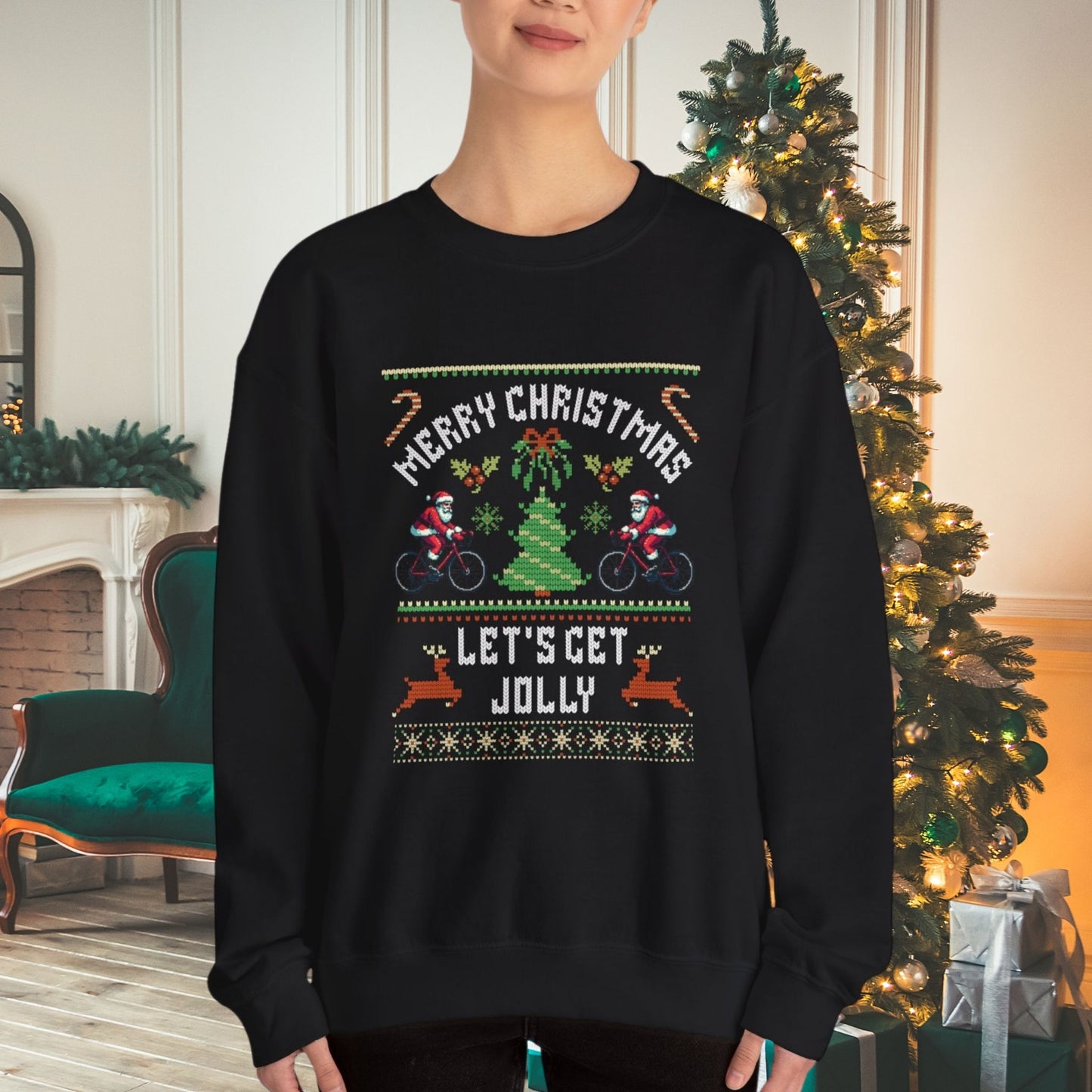 Get Jolly Christmas Sweatshirt