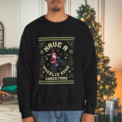 Wheelie Good Christmas Sweatshirt