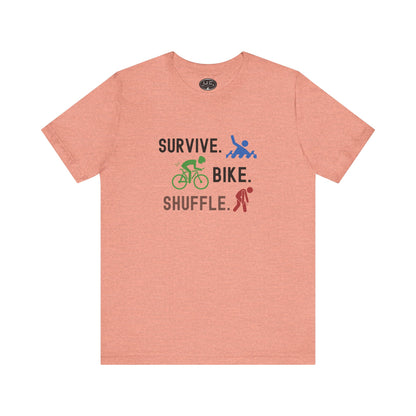 Survive Bike Shuffle Tee